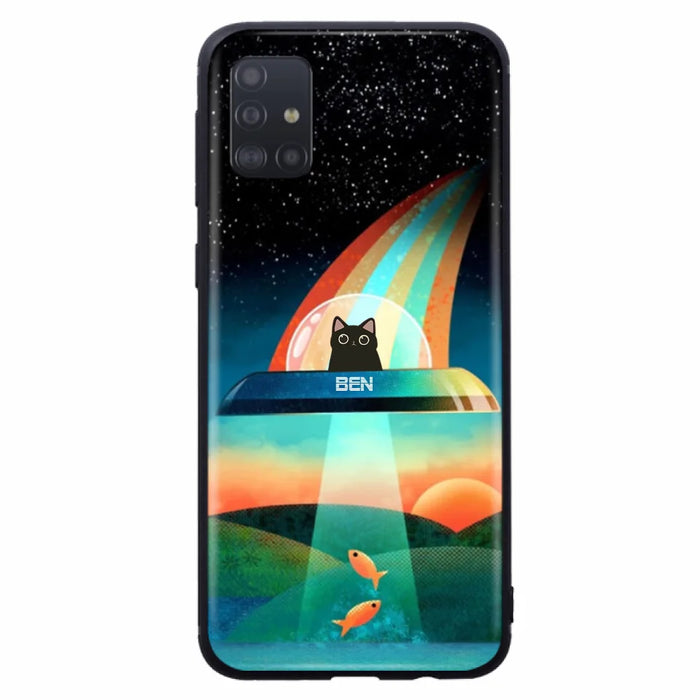 Custom Personalized Cat Phone Case - Gift For Cat Lovers - Case For iPhone, Samsung and Xiaomi with up to 3 Cats - EHTD0U