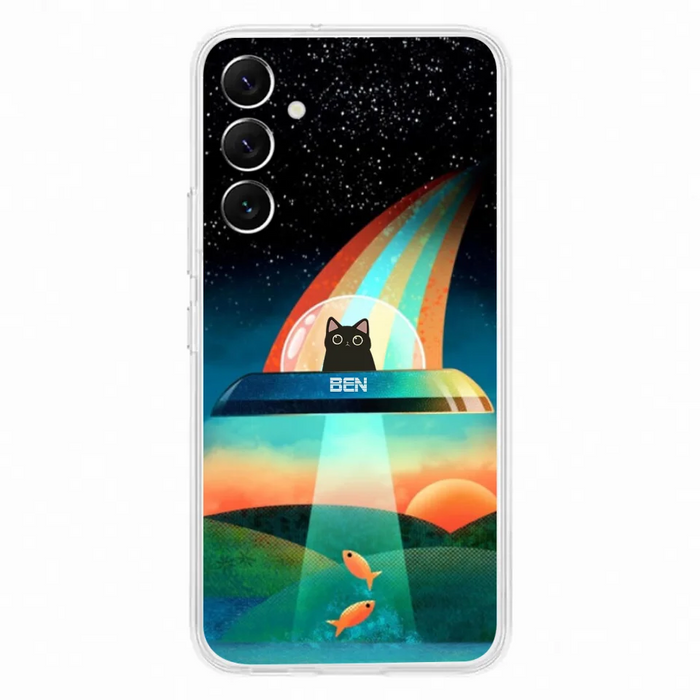 Custom Personalized Cat Phone Case - Gift For Cat Lovers - Case For iPhone, Samsung and Xiaomi with up to 3 Cats - EHTD0U