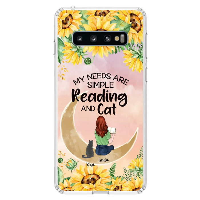 Custom Personalized Reading Dog/Cat Phone Case - Best Gift Idea For Dogs/Cats Lovers - Case For iPhone, Samsung and Xiaomi