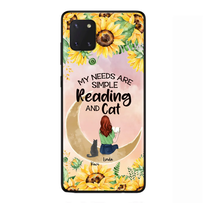 Custom Personalized Reading Dog/Cat Phone Case - Best Gift Idea For Dogs/Cats Lovers - Case For iPhone, Samsung and Xiaomi