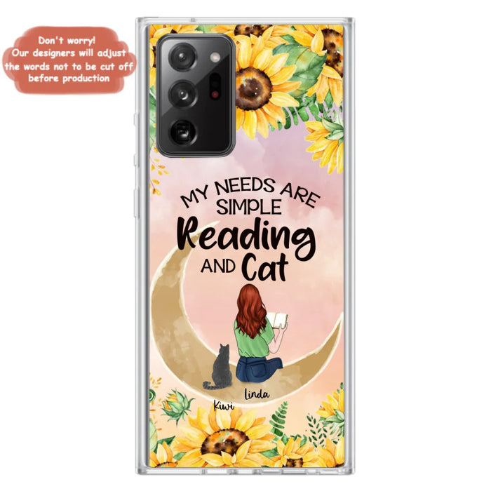 Custom Personalized Reading Dog/Cat Phone Case - Best Gift Idea For Dogs/Cats Lovers - Case For iPhone, Samsung and Xiaomi