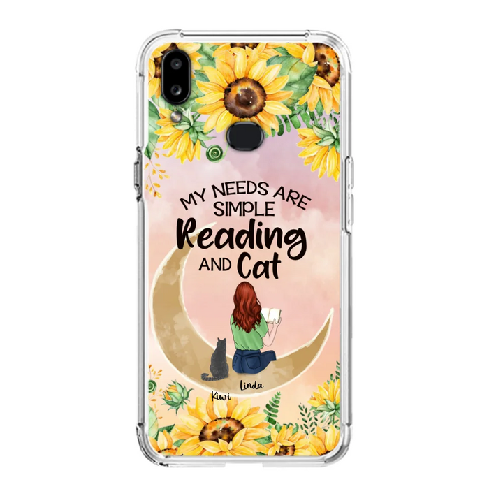 Custom Personalized Reading Dog/Cat Phone Case - Best Gift Idea For Dogs/Cats Lovers - Case For iPhone, Samsung and Xiaomi