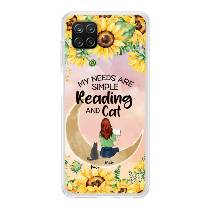 Custom Personalized Reading Dog/Cat Phone Case - Best Gift Idea For Dogs/Cats Lovers - Case For iPhone, Samsung and Xiaomi