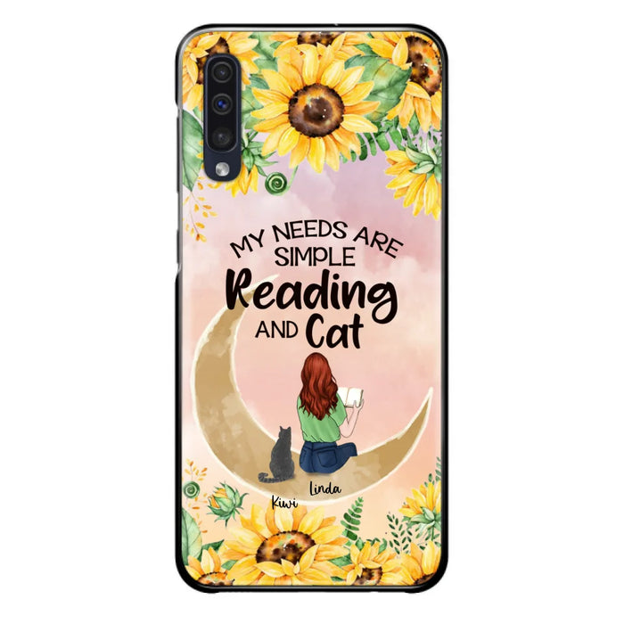 Custom Personalized Reading Dog/Cat Phone Case - Best Gift Idea For Dogs/Cats Lovers - Case For iPhone, Samsung and Xiaomi