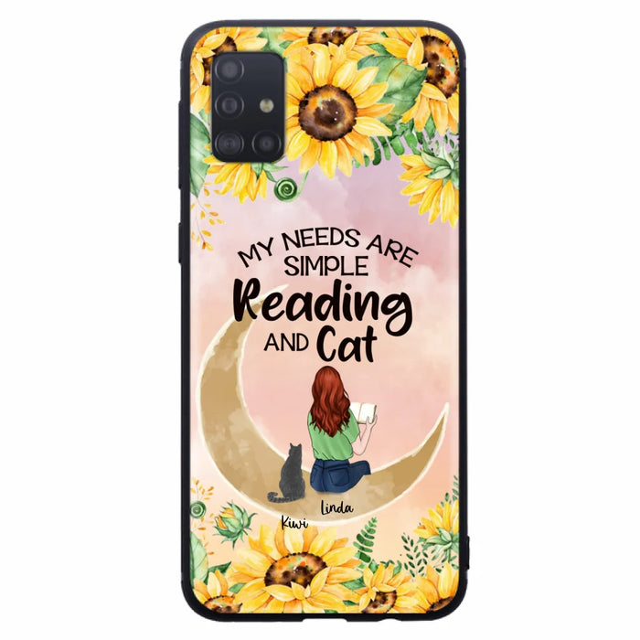 Custom Personalized Reading Dog/Cat Phone Case - Best Gift Idea For Dogs/Cats Lovers - Case For iPhone, Samsung and Xiaomi