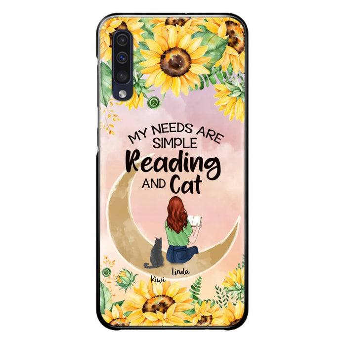 Custom Personalized Reading Dog/Cat Phone Case - Best Gift Idea For Dogs/Cats Lovers - Case For iPhone, Samsung and Xiaomi