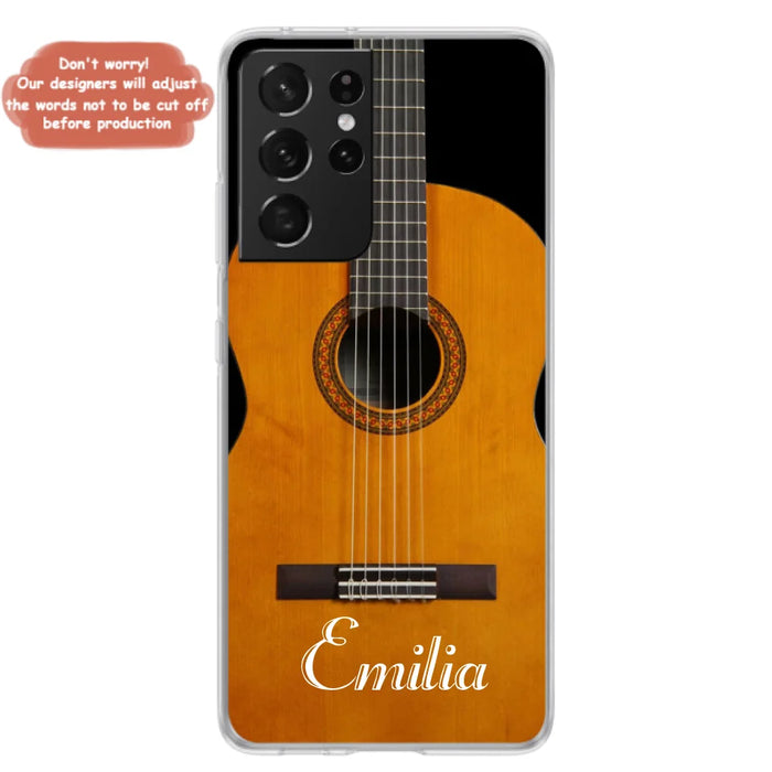 Custom Personalized Guitar Phone Case - Best Gift For Guitarist - Case For iPhone, Samsung and Xiaomi - MDXORB