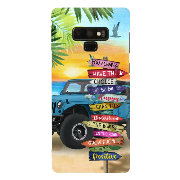 Custom Personalized Offroad SUVs Phone Case - Case For iPhone, Samsung and Xiaomi - You Always Have The Choice To Be Happy