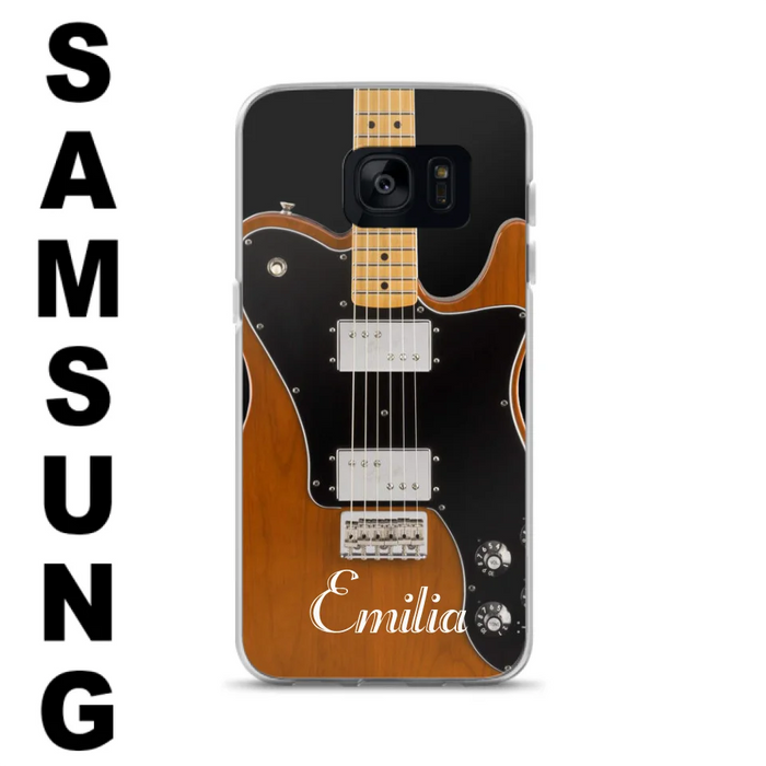 Custom Personalized Guitar Phone Case - Best Gift For Guitarist - Case For iPhone, Samsung and Xiaomi - MDXORB