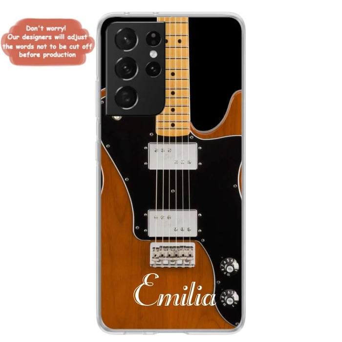 Custom Personalized Guitar Phone Case - Best Gift For Guitarist - Case For iPhone, Samsung and Xiaomi - MDXORB