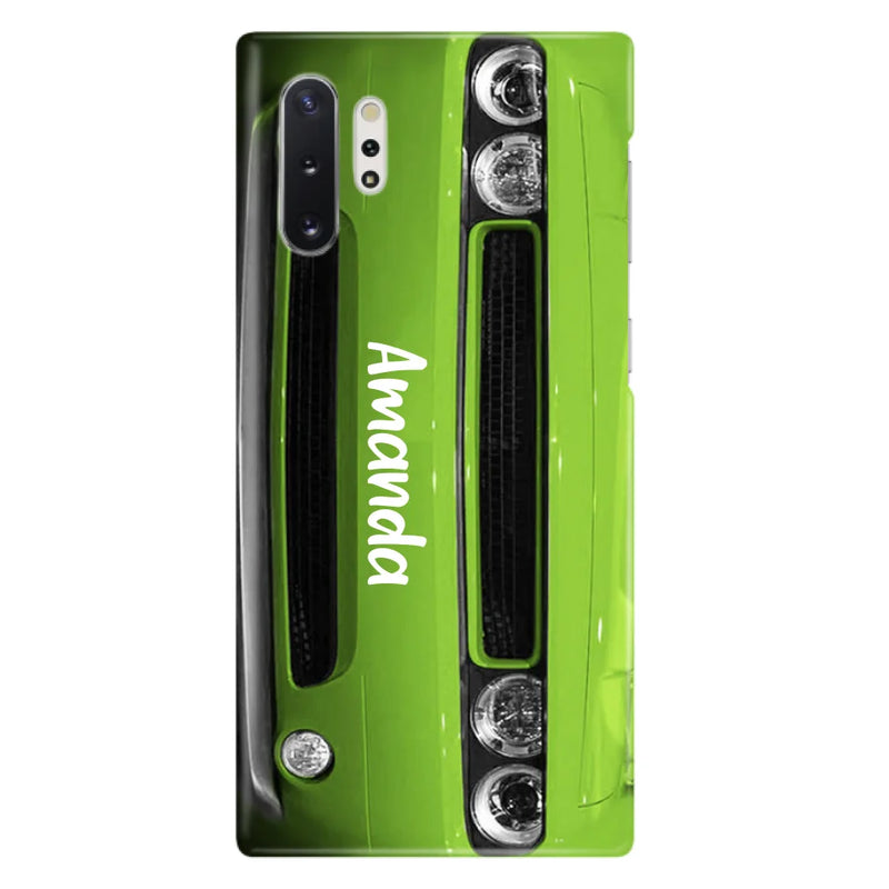 Custom Personalized Phone Case - Muscle Car Phone Case For iPhone, Samsung and Xiaomi