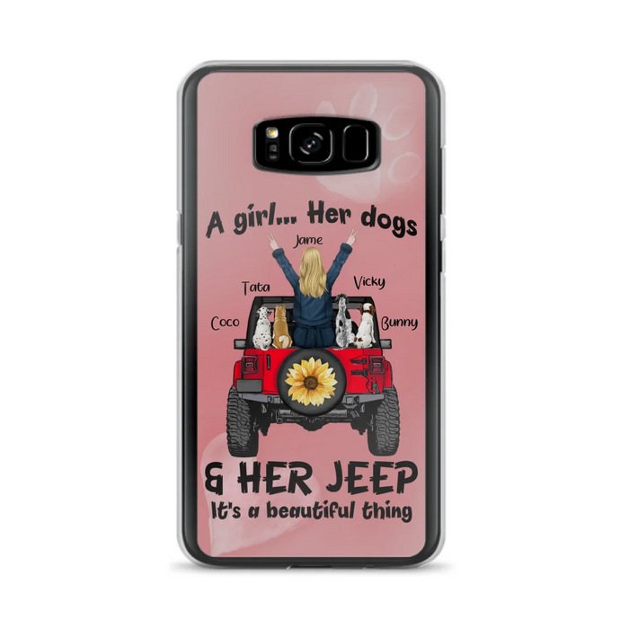 Custom Personalized Dog Mom & Off-road Phone case - Case For Iphone and Samsung - 2OTN07