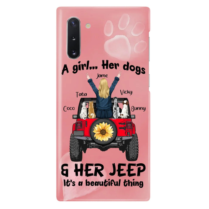 Custom Personalized Dog Mom & Off-road Phone case - Case For Iphone and Samsung - 2OTN07