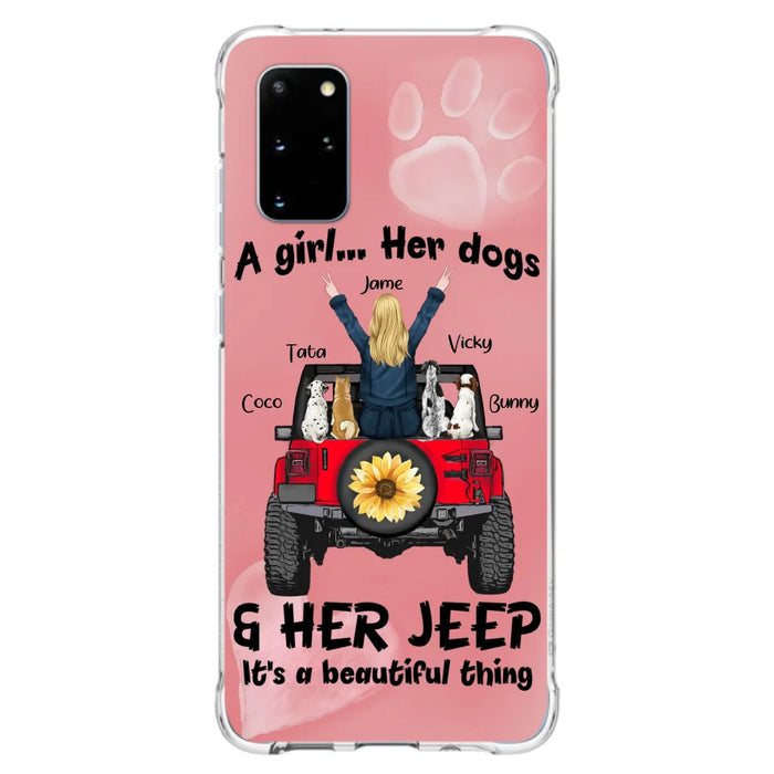 Custom Personalized Dog Mom & Off-road Phone case - Case For Iphone and Samsung - 2OTN07