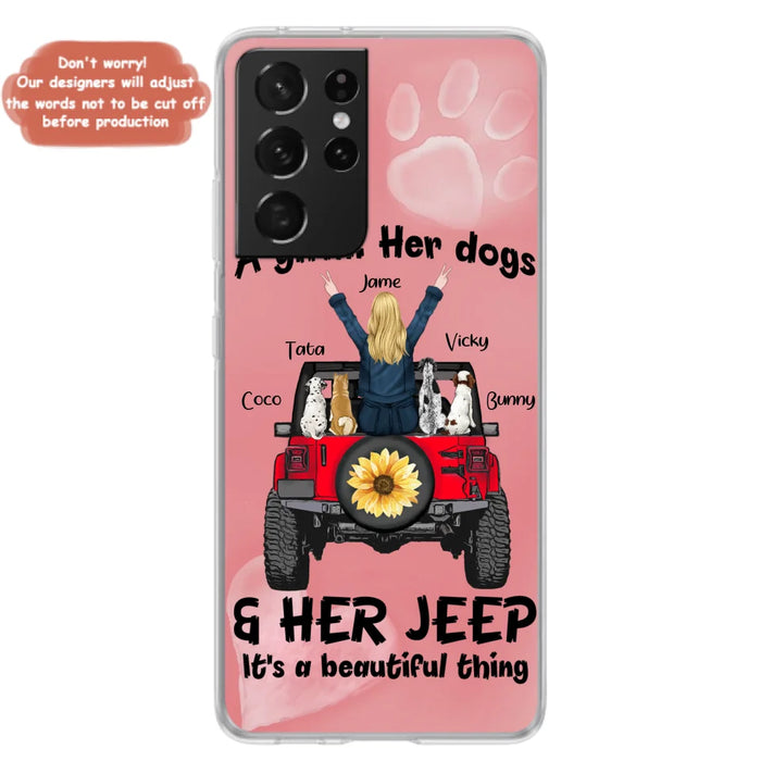 Custom Personalized Dog Mom & Off-road Phone case - Case For Iphone and Samsung - 2OTN07