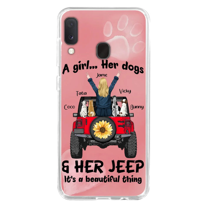 Custom Personalized Dog Mom & Off-road Phone case - Case For Iphone and Samsung - 2OTN07