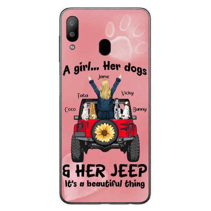 Custom Personalized Dog Mom & Off-road Phone case - Case For Iphone and Samsung - 2OTN07