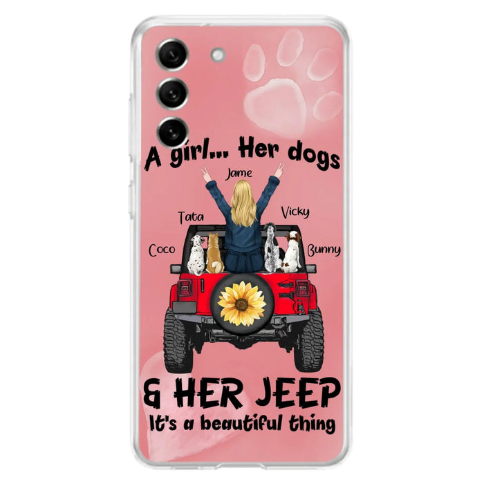 Custom Personalized Dog Mom & Off-road Phone case - Case For Iphone and Samsung - 2OTN07