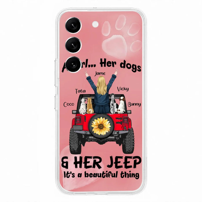 Custom Personalized Dog Mom & Off-road Phone case - Case For Iphone and Samsung - 2OTN07