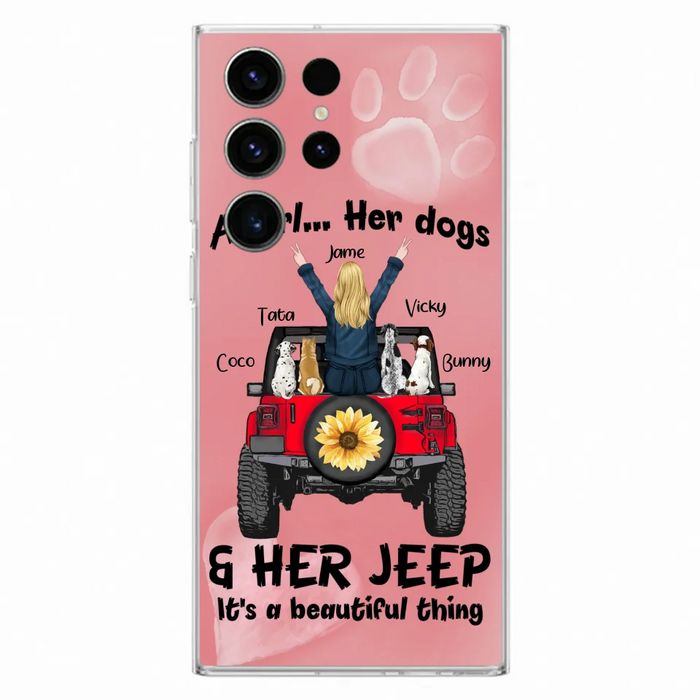 Custom Personalized Dog Mom & Off-road Phone case - Case For Iphone and Samsung - 2OTN07