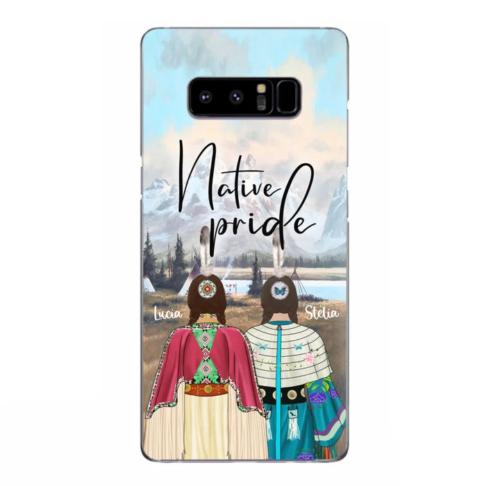 Custom Personalized Native American Couple Phone Case - Native Pride - Case Phone For iPhone And Samsung