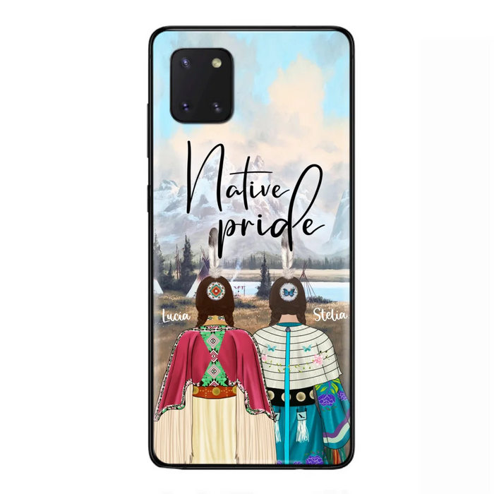 Custom Personalized Native American Couple Phone Case - Native Pride - Case Phone For iPhone And Samsung