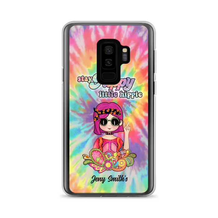 Personalized Hippie Phone Case - Stay Trippy Little Hippie - Case Phone For iPhone And Samsung