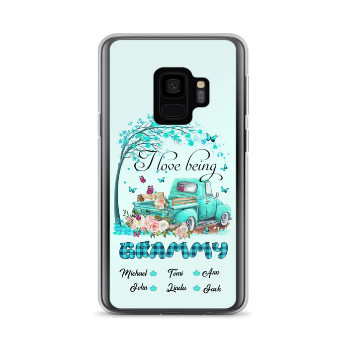 Custom Personalized Phone Case - I Love Being Grandma - R5OIKQ