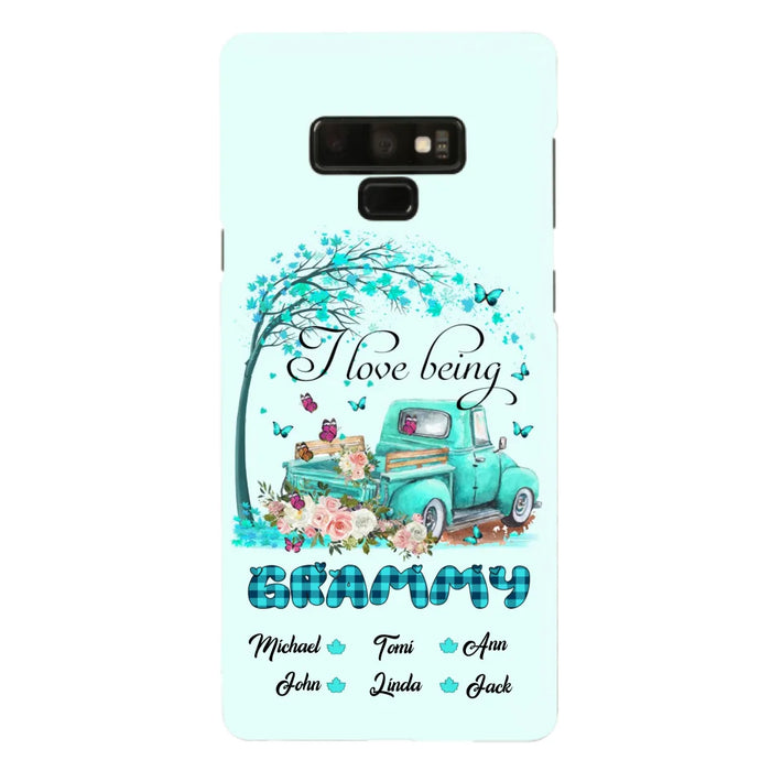 Custom Personalized Phone Case - I Love Being Grandma - R5OIKQ