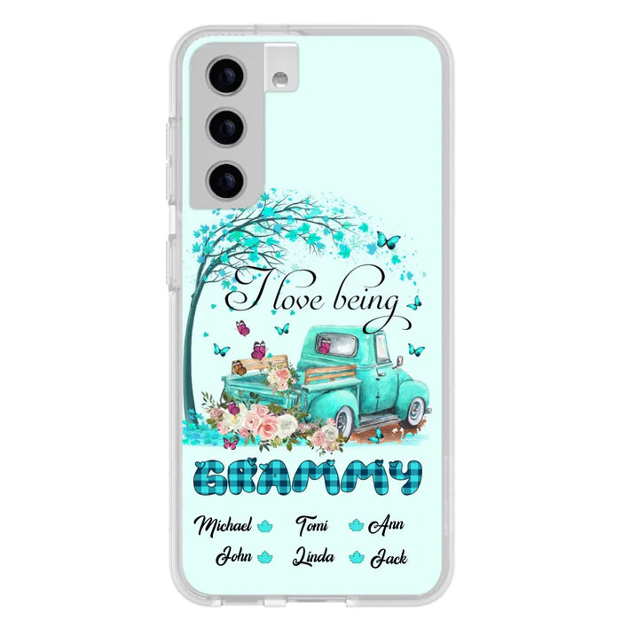 Custom Personalized Phone Case - I Love Being Grandma - R5OIKQ