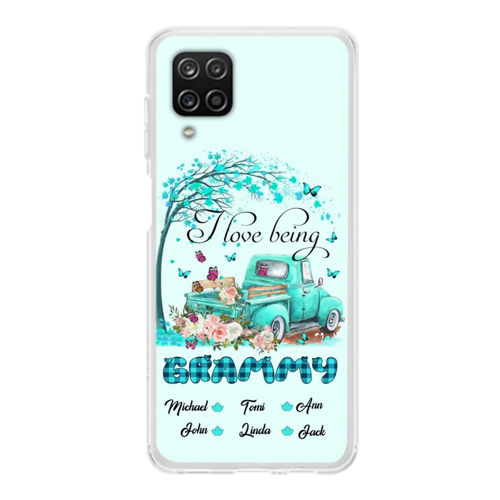 Custom Personalized Phone Case - I Love Being Grandma - R5OIKQ