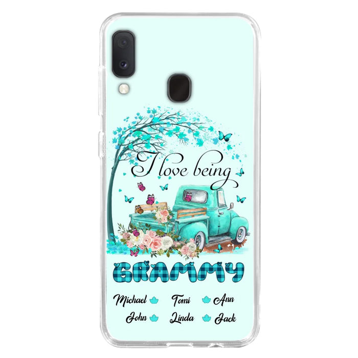 Custom Personalized Phone Case - I Love Being Grandma - R5OIKQ