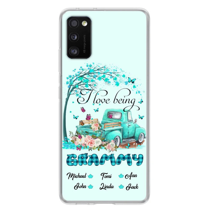 Custom Personalized Phone Case - I Love Being Grandma - R5OIKQ