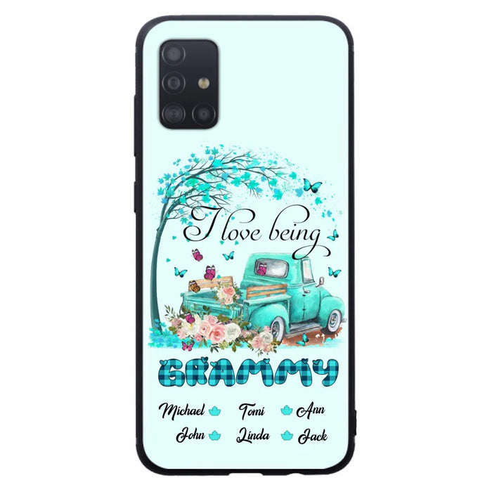 Custom Personalized Phone Case - I Love Being Grandma - R5OIKQ