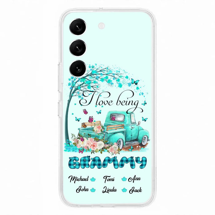 Custom Personalized Phone Case - I Love Being Grandma - R5OIKQ