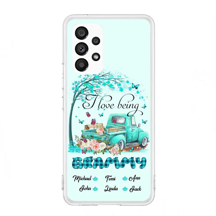 Custom Personalized Phone Case - I Love Being Grandma - R5OIKQ