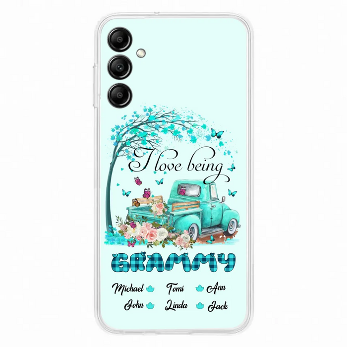 Custom Personalized Phone Case - I Love Being Grandma - R5OIKQ