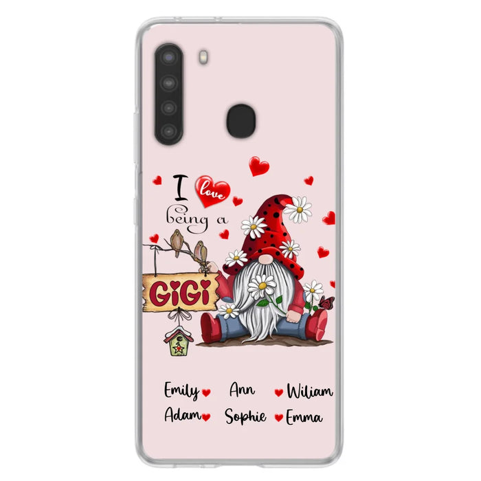 Custom Personalized Phone Case - I Love Being a Grandma - R5OIKQ