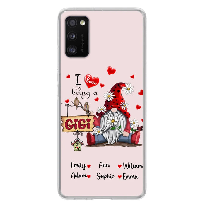 Custom Personalized Phone Case - I Love Being a Grandma - R5OIKQ