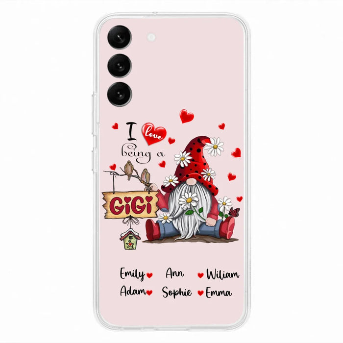 Custom Personalized Phone Case - I Love Being a Grandma - R5OIKQ