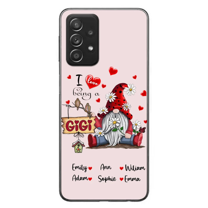 Custom Personalized Phone Case - I Love Being a Grandma - R5OIKQ