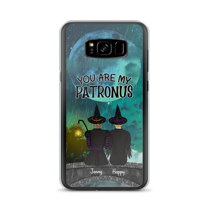 Personalized Witches Phone Case - Gift Idea For Best Friends with 2 Girls - You Are My Patronus