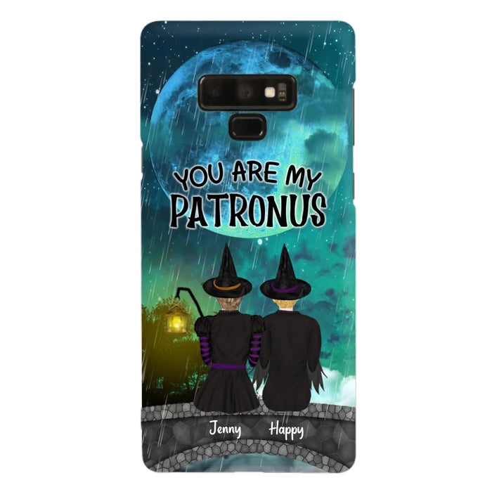 Personalized Witches Phone Case - Gift Idea For Best Friends with 2 Girls - You Are My Patronus