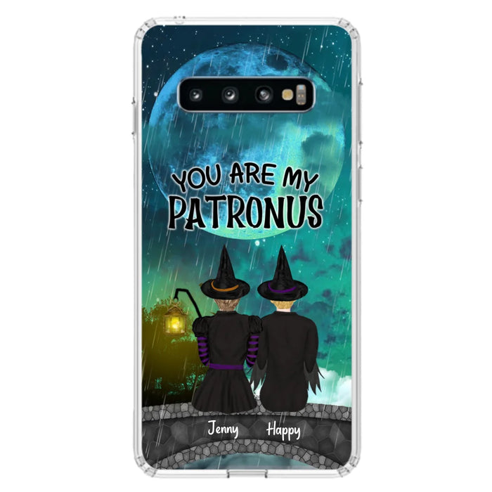 Personalized Witches Phone Case - Gift Idea For Best Friends with 2 Girls - You Are My Patronus