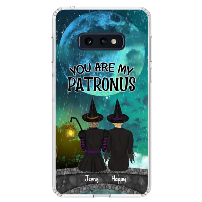 Personalized Witches Phone Case - Gift Idea For Best Friends with 2 Girls - You Are My Patronus