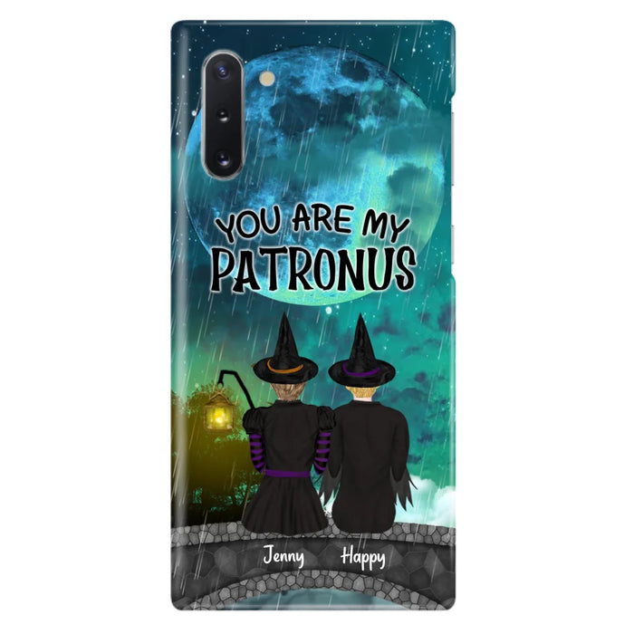 Personalized Witches Phone Case - Gift Idea For Best Friends with 2 Girls - You Are My Patronus