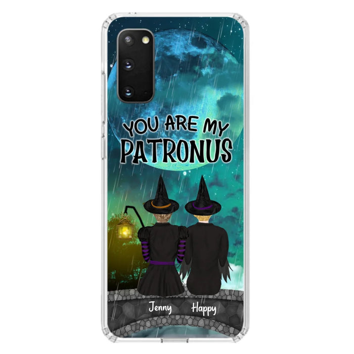 Personalized Witches Phone Case - Gift Idea For Best Friends with 2 Girls - You Are My Patronus