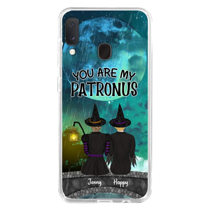 Personalized Witches Phone Case - Gift Idea For Best Friends with 2 Girls - You Are My Patronus