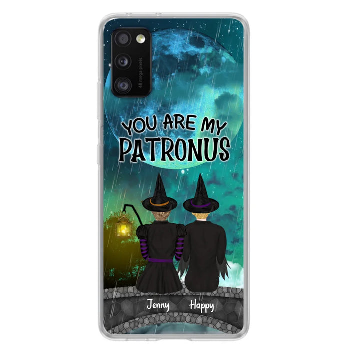 Personalized Witches Phone Case - Gift Idea For Best Friends with 2 Girls - You Are My Patronus