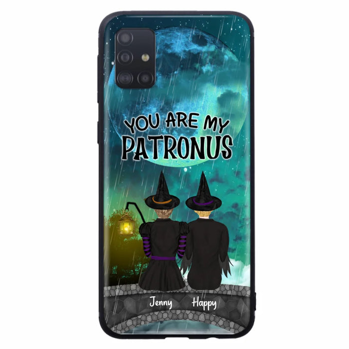 Personalized Witches Phone Case - Gift Idea For Best Friends with 2 Girls - You Are My Patronus